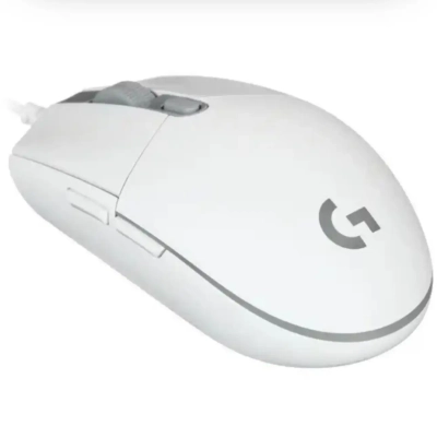 Игровая мышь Logitech G102 LightSync (белая)