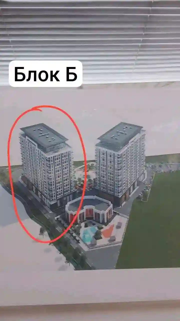 2-к квартира, 15 этаж, 73 м², фирдавси — миниатюра 5