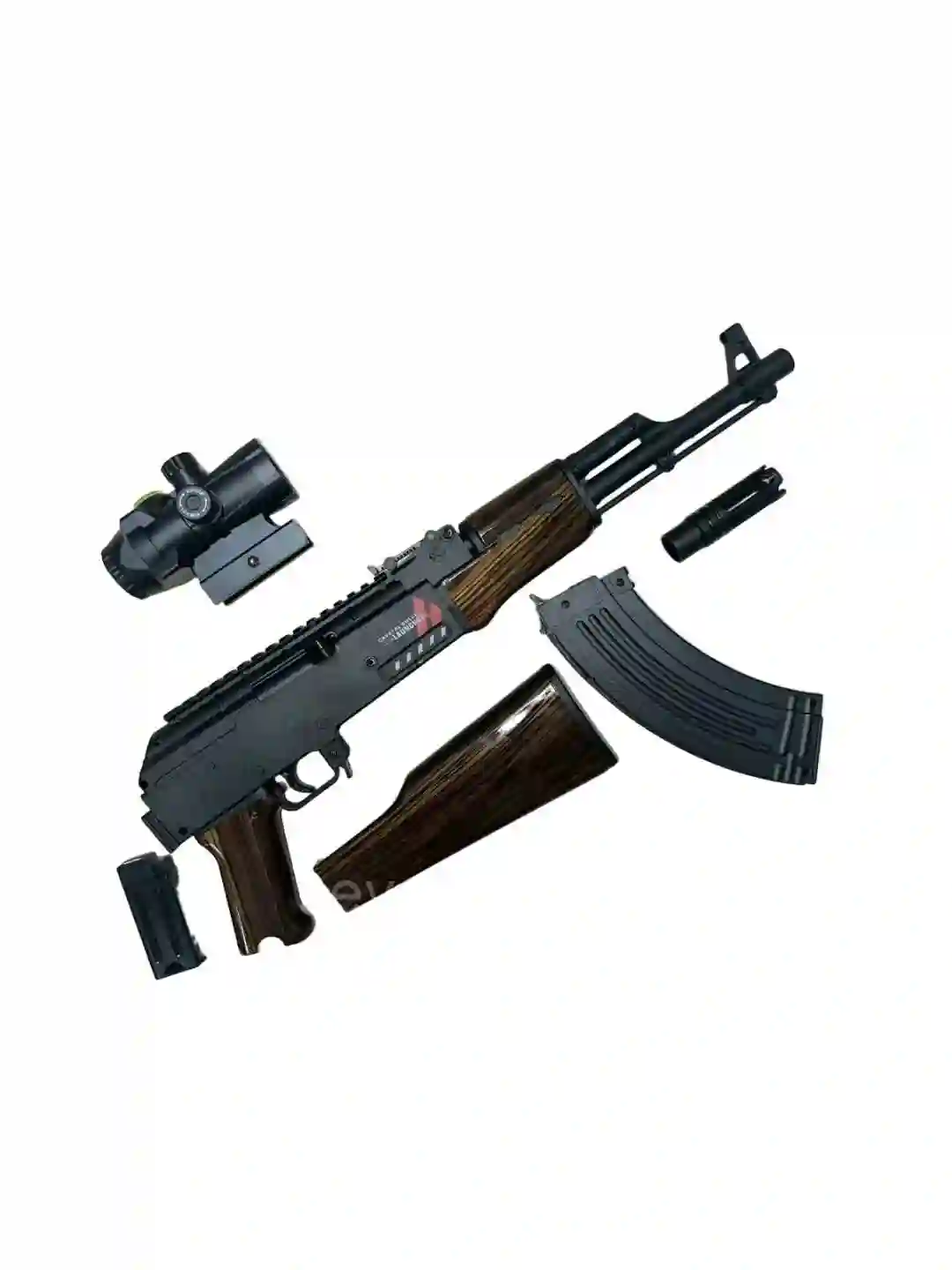 Металлический автомат АК47 — миниатюра 7