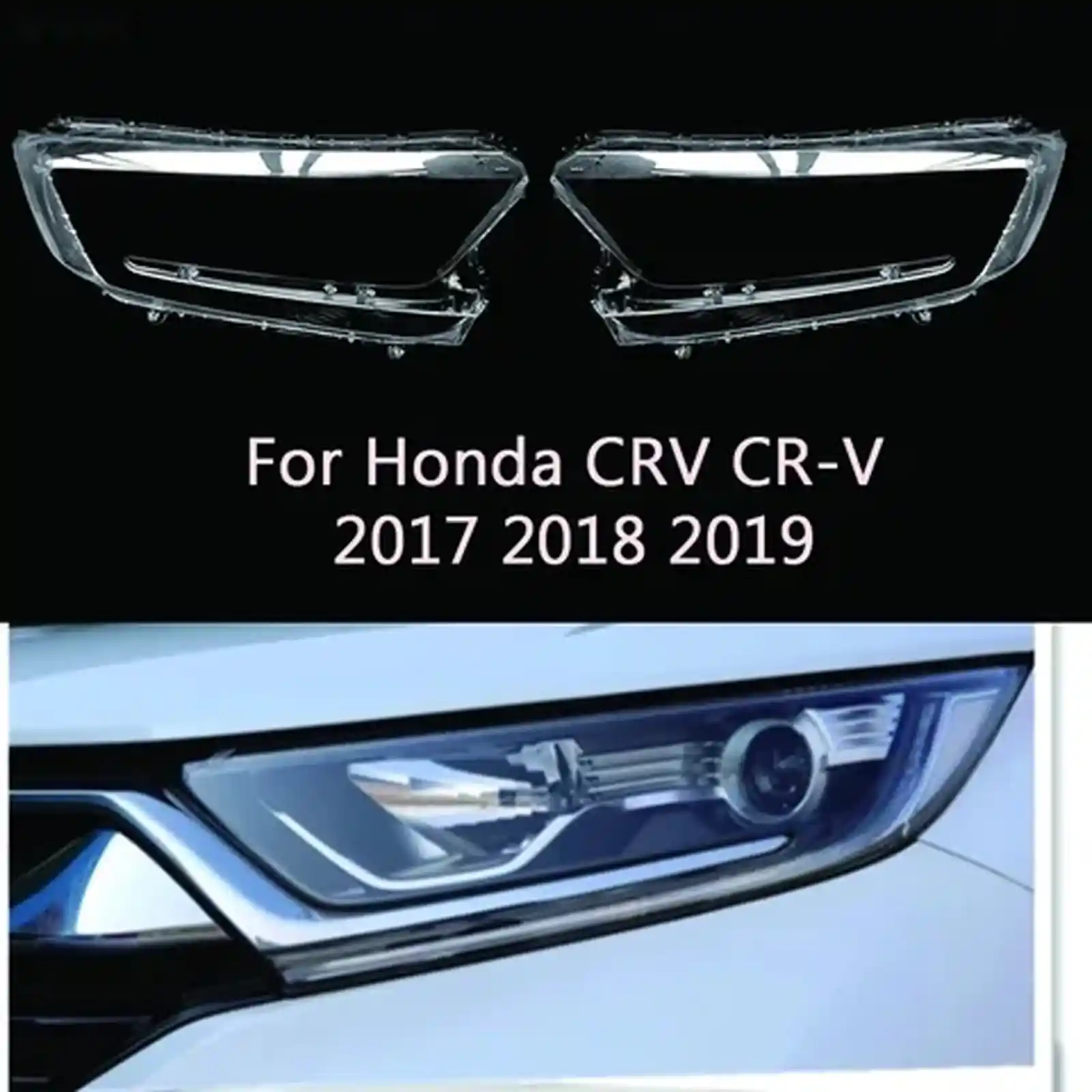 Стекло фары на Honda cr-v 5 2017-2019 — миниатюра 1