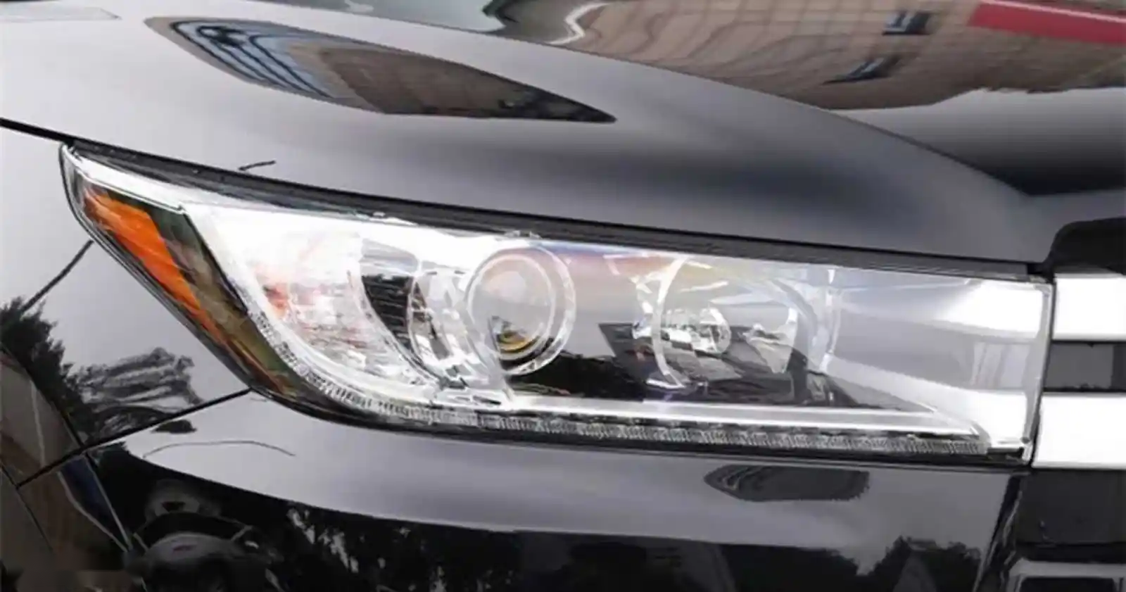 Стекло фары Toyota Highlander 3 U50 2016-2019 — миниатюра 2