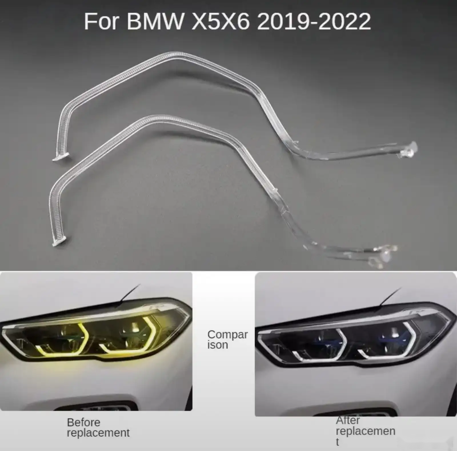 Дневные ходовые огни BMW X5 G05 BMW X6 G06 — миниатюра 1