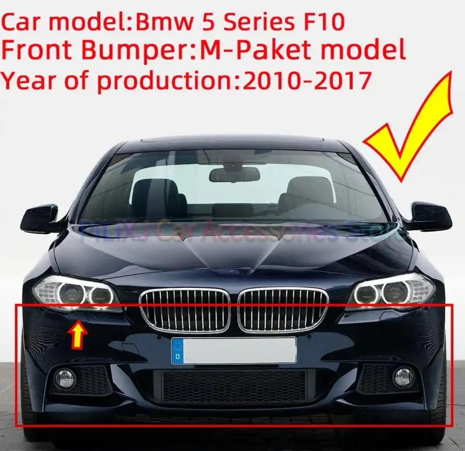 Крышка омывателя фар от BMW F10 M 2010-2016 — миниатюра 2