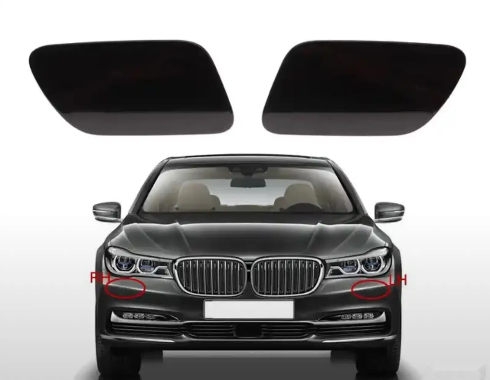 Крышка омывателья фары BMW G11 G12 до рестайлинг — миниатюра 1