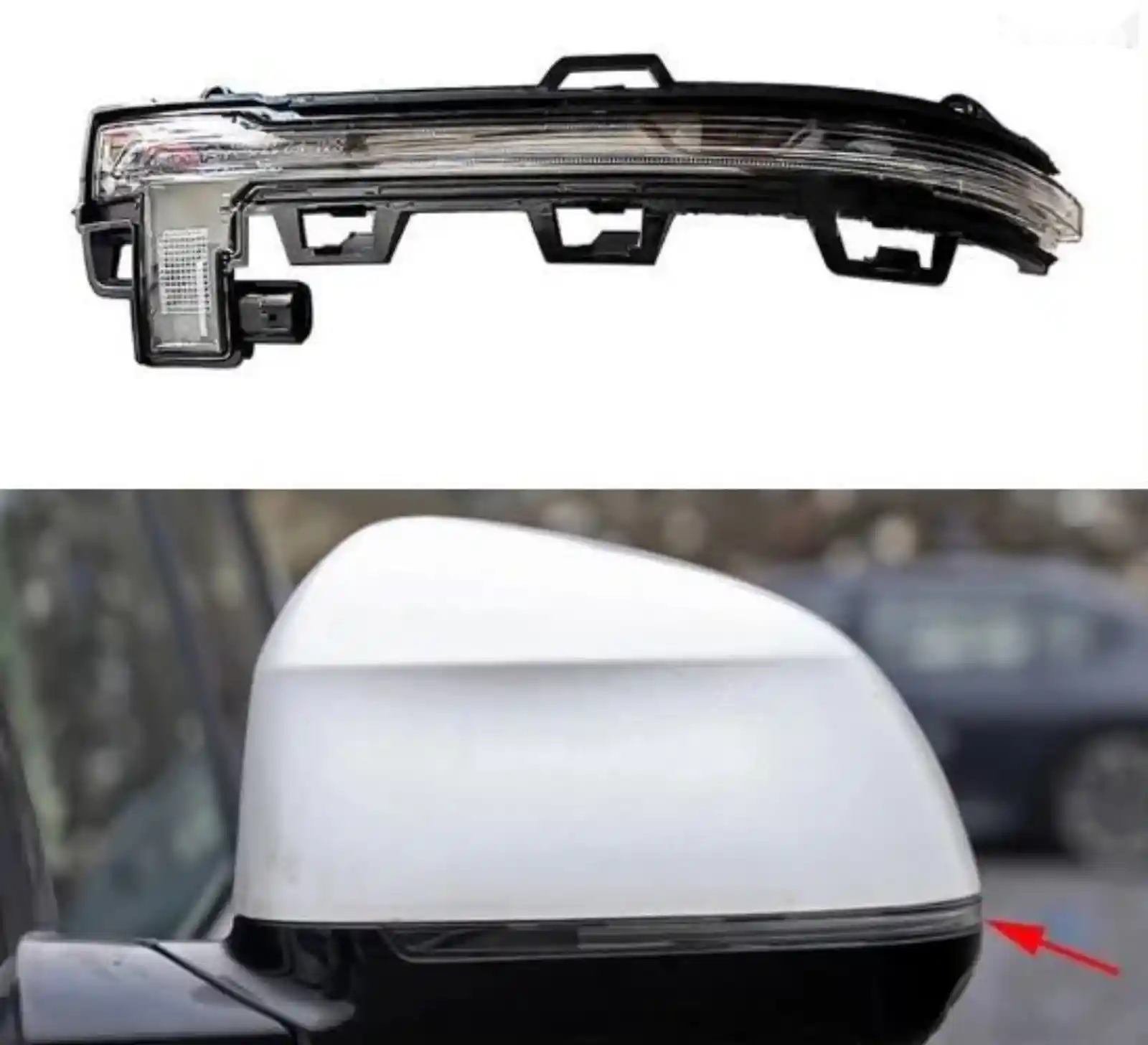 Поворотник в зеркало BMW X5 F15 X6 F16 X4 X3 — миниатюра 1