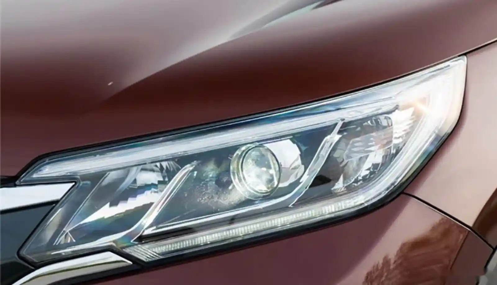 Стекло фары Honda CR-V 4 2014 2018 — миниатюра 2