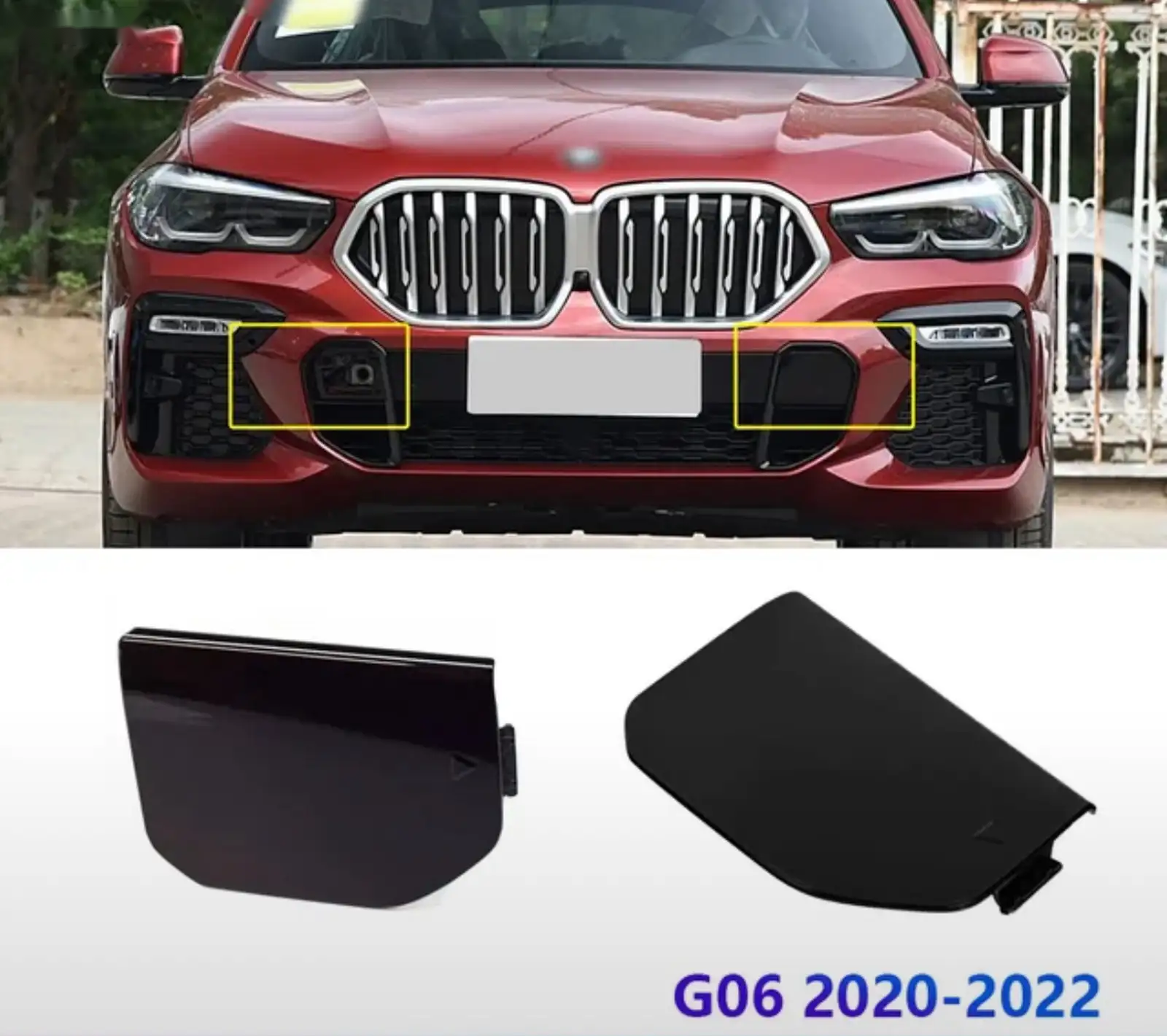 Крышка буксировки бампера BMW X6 G06 M — миниатюра 1