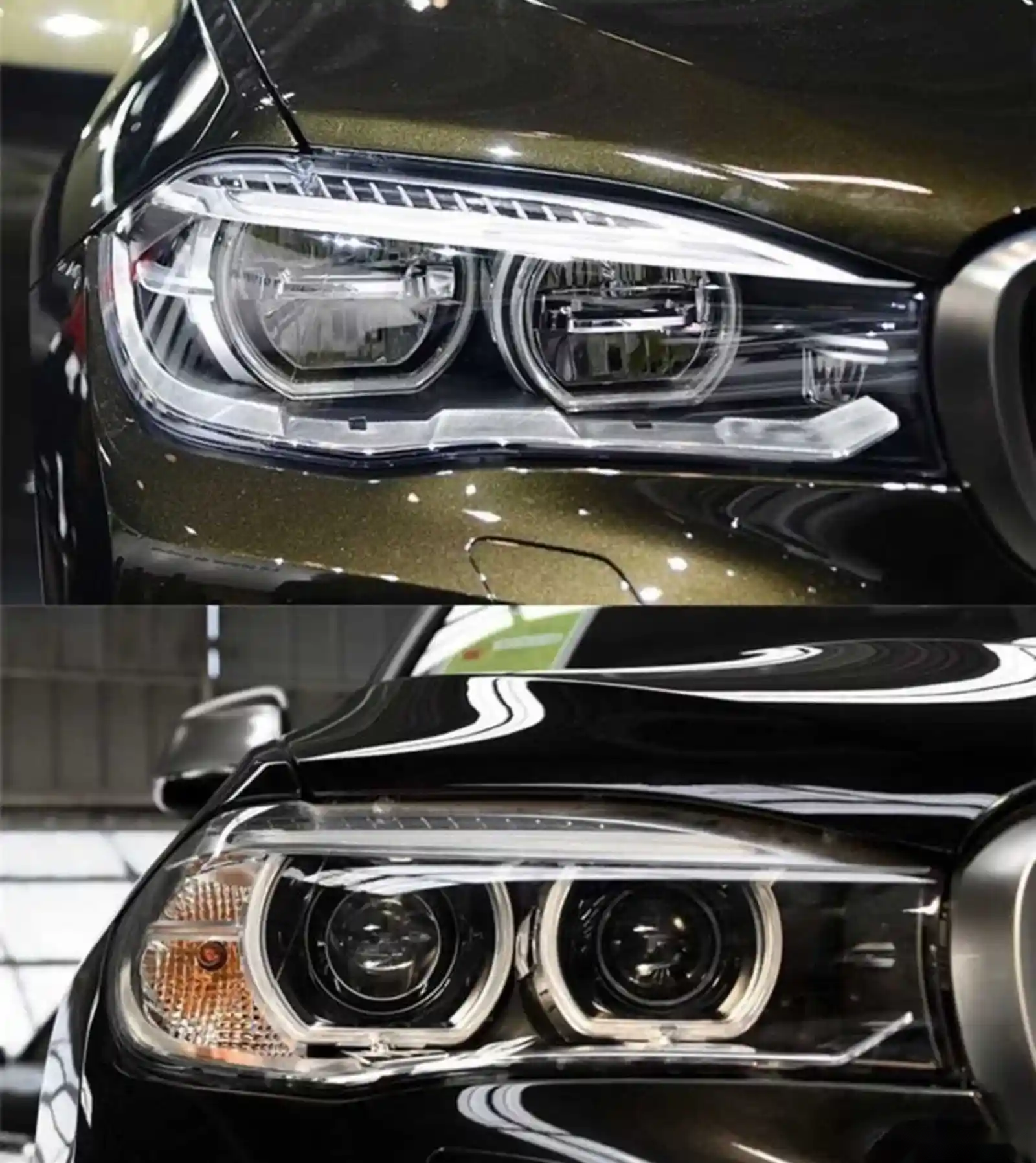 Стекло фары BMW X5 F15 2013-2018 — миниатюра 2