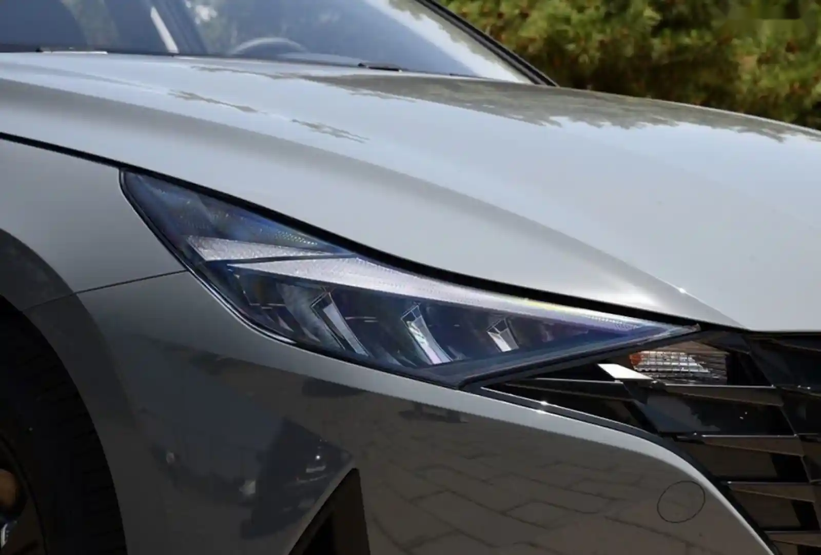 Стекло фары Hyundai Elantra 2020 — миниатюра 3