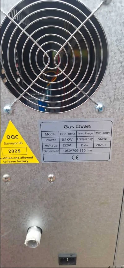 Духовка газовая 101Q-302 220в — миниатюра 3