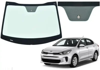 Лобовое стекло Kia Rio 2019 — миниатюра 1
