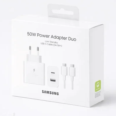 Зарядники Samsung 50W Power Adapter Duo Super Fast Charging