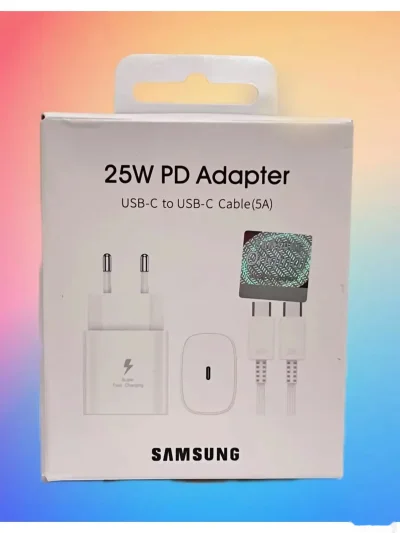 Зарядкаи аслии Samsung 25W PD Adapter Super Fast Charging