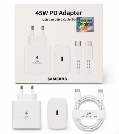 Зарядники аслии Samsung 45W PD Adapter Super Fast Charger