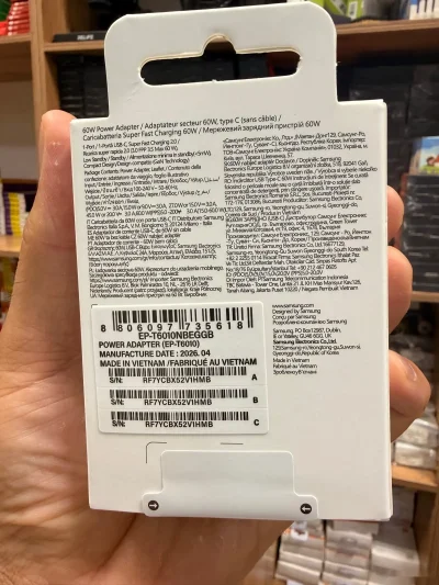 Адаптери брендии Samsung 60W Original