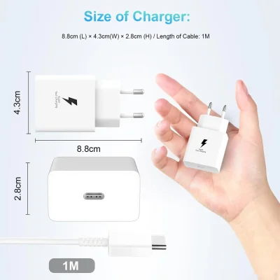 Зарядники аслии Samsung 45W PD Adapter Super Fast Charger