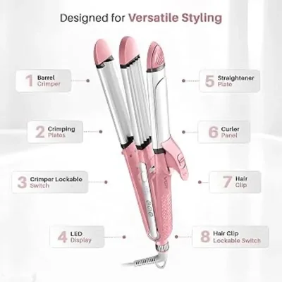 Плойка ва Стайлер 4 дар 1 VGR V-563 Professional — миниатюра 3