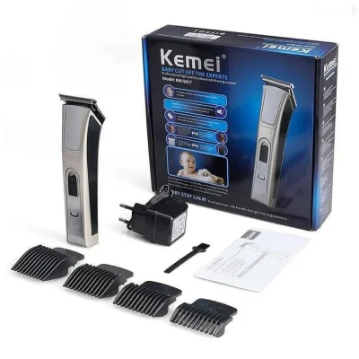 Машинка ва триммери касбии Kemei KM-5017 — миниатюра 3