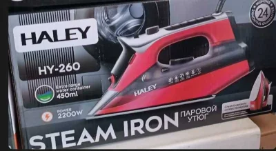 Утюги буғӣ Steam Iron HALEY HY-260 — миниатюра 6