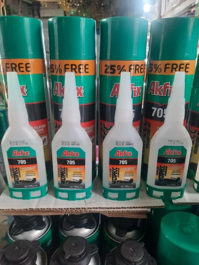 Клей двухкомпонентный Akfix 705 — миниатюра 1