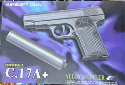 Игрушечный пистолет с17 — миниатюра 3