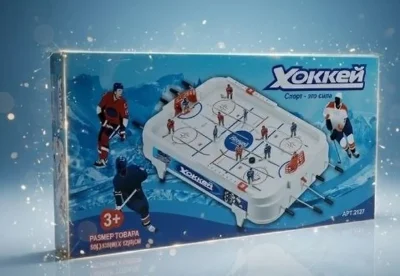 Хоккей настольная игрушка — миниатюра 1