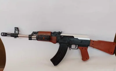 Автомат игрушечный с лазером — миниатюра 4