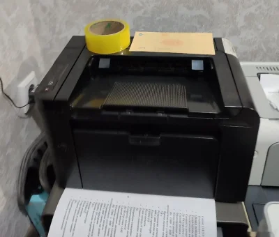 Двухсторонний печать принтер — миниатюра 1