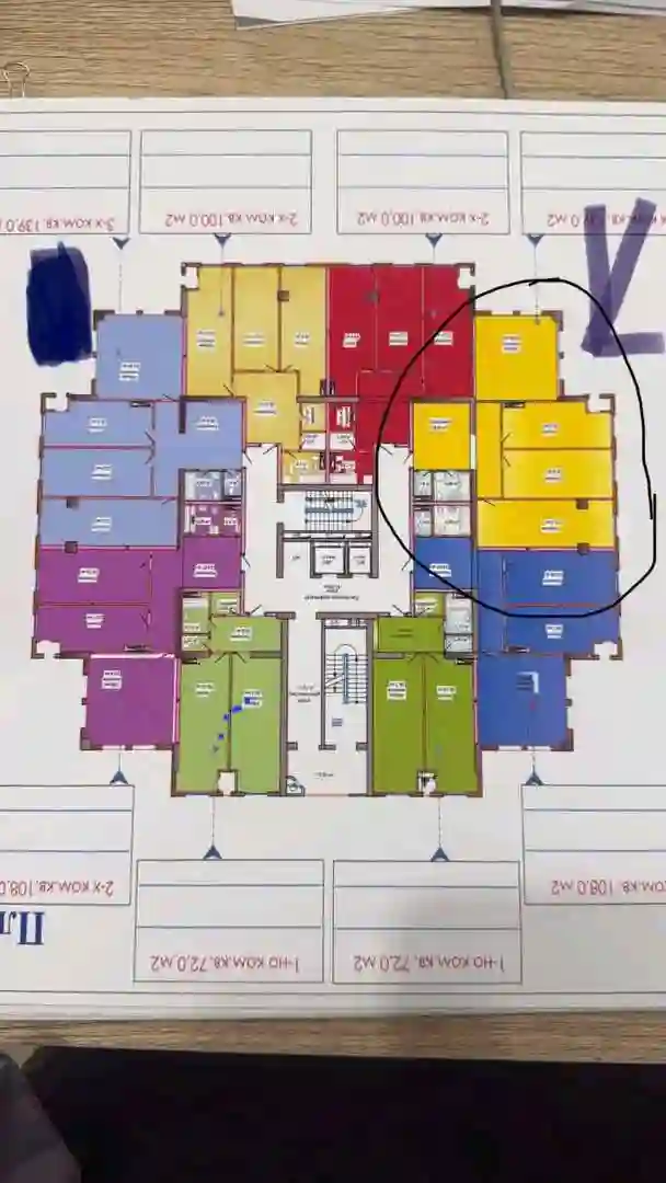 3-к квартира, 15 этаж, 140 м², Скорый