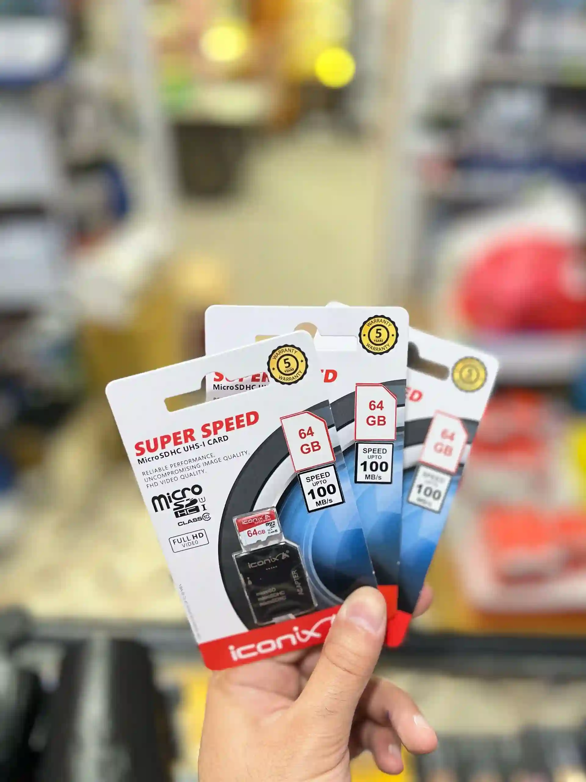 Флешка Iconix MicroSD 64 GB