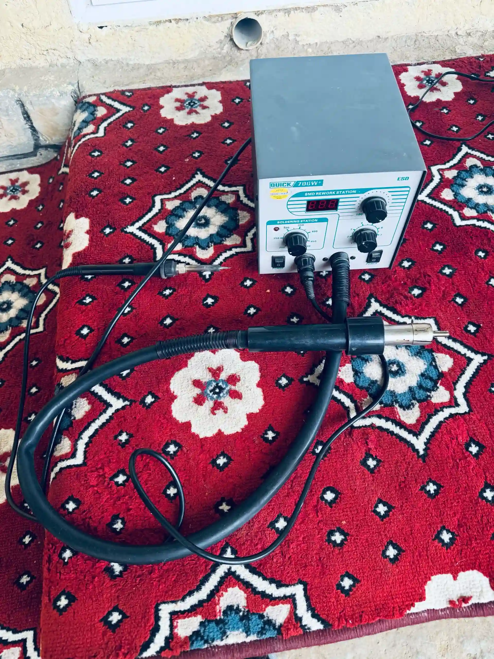 Термовоздушная паяльная станция Quick 706W+ ESD 2в