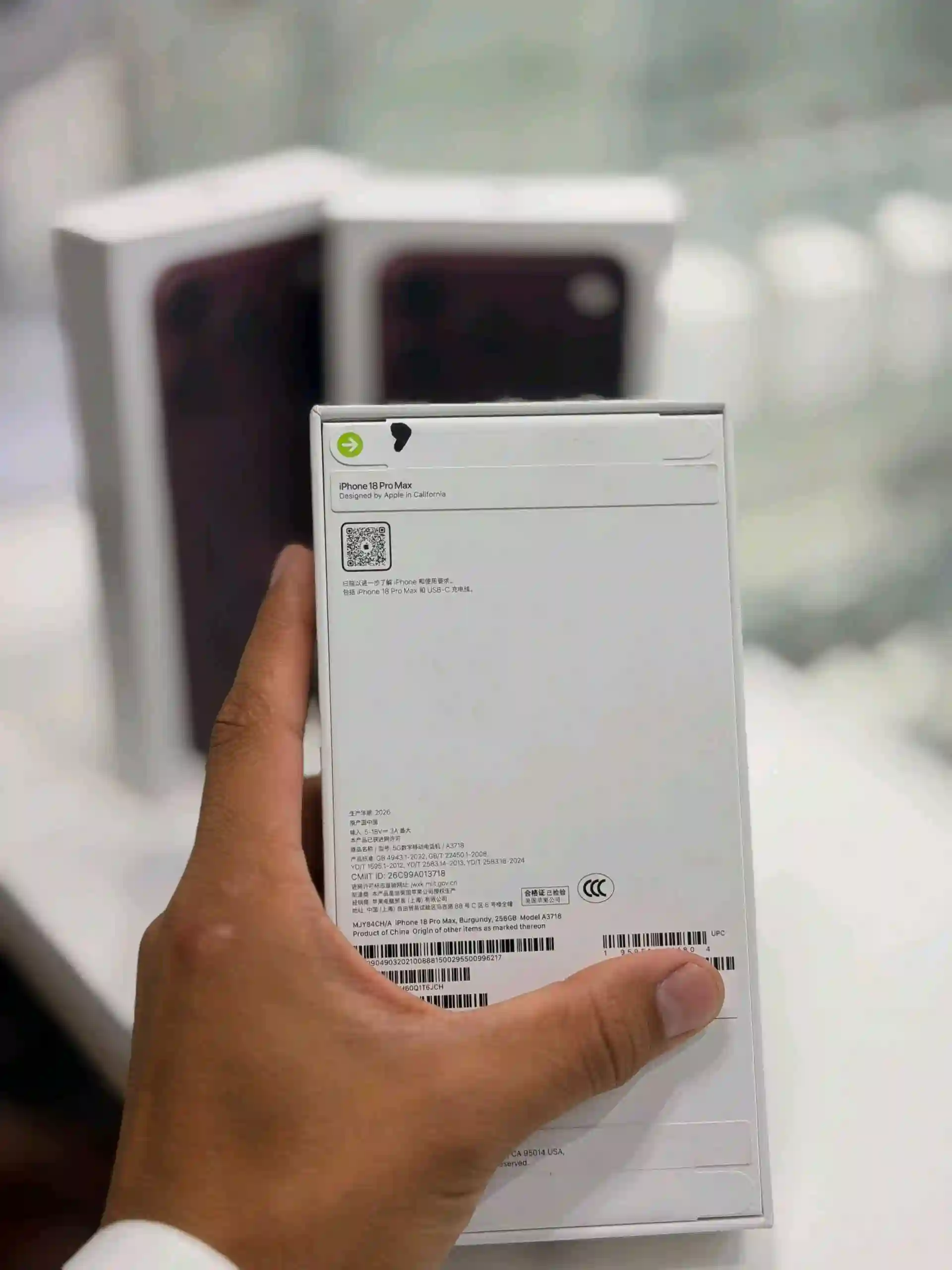 Apple iPhone 18 Pro Max 256 gb