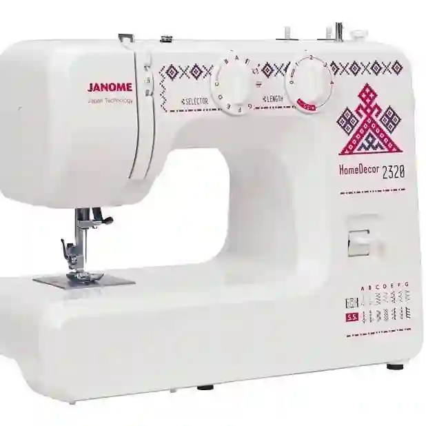 мошинаи Дузандаги JANOMEHomeDecor 2320 