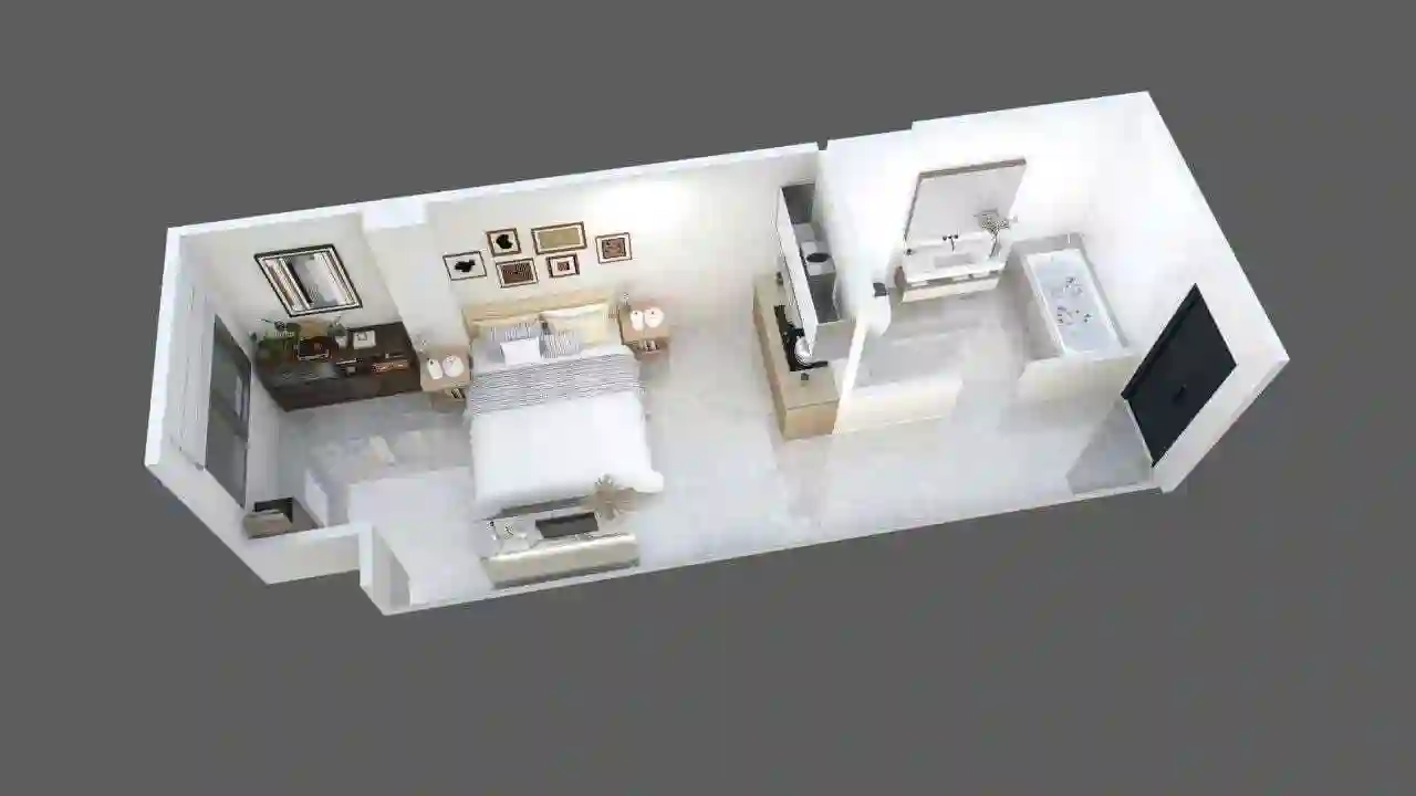 1-к квартира, 9 этаж, 28 м², Фирдавси