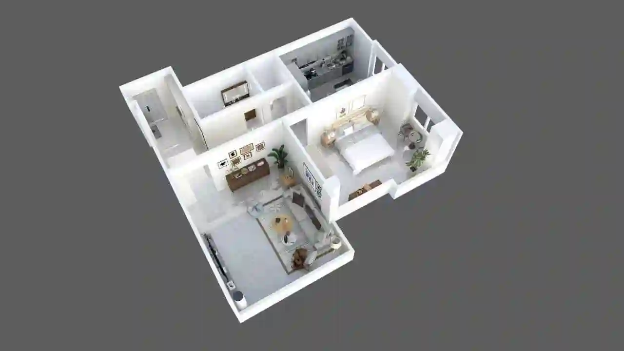 2-к квартира, 13 этаж, 76 м², Фирдавси