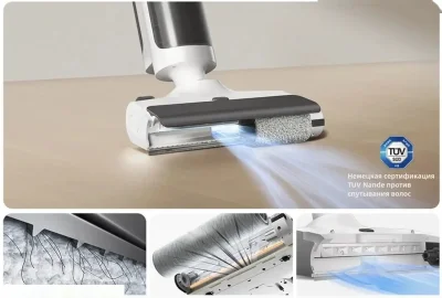 Беспроводной моющий пылесос Xiaomi Mijia Wireless Floor Scrubber — миниатюра 11