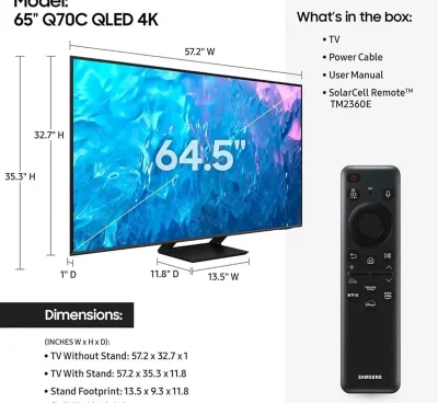 Телевизор Samsung 65Q70C