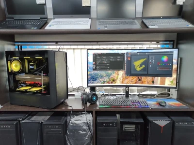 Персональный компьютер Lian-li AMD RYZEN 9-7900X RAM 32GB/RTX5080 16GB — миниатюра 1