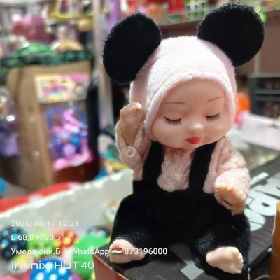 Кукла мини новорожденный — миниатюра 2