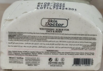 Скраб из Ослиного Молока Skin Doctor — миниатюра 7