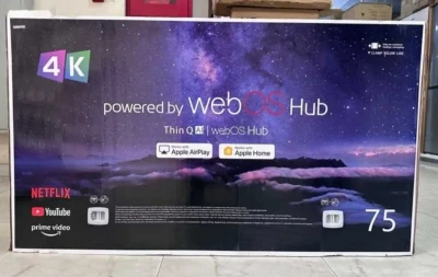 Телевизор Samsung 75 webos