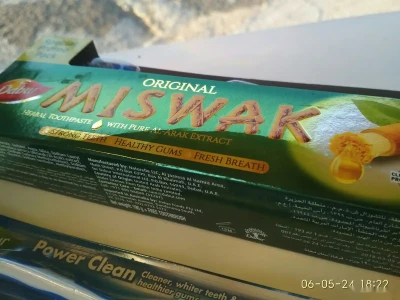 Зубная паста Miswak 190g +Зубная щётка — миниатюра 2