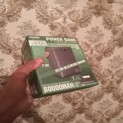Внешний аккумулятор повербанк 80000mAh Remax
