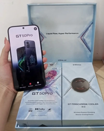 Infinix Gt 50Pro 5G 24/256Gb Silver — миниатюра 2
