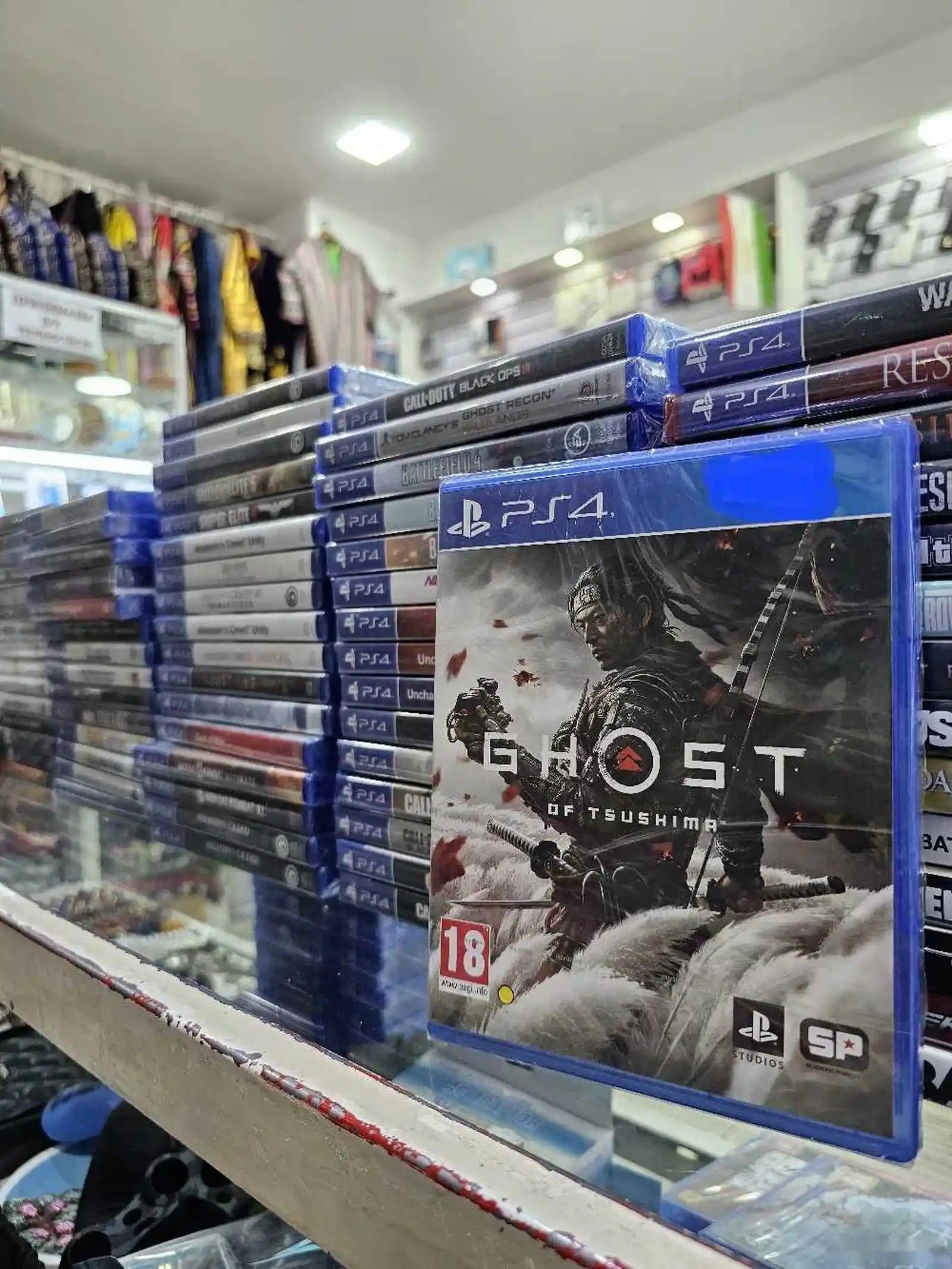 Игра Ghost of Tsushima playstation 4 — миниатюра 1