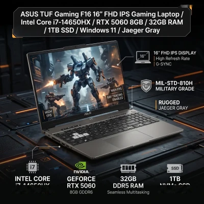 Ноутбук ASUS TUF Gaming F16 FX608JMR