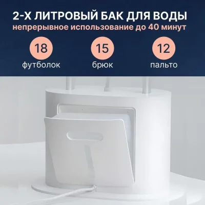 Отпариватель вертикальный Xiaomi — миниатюра 10