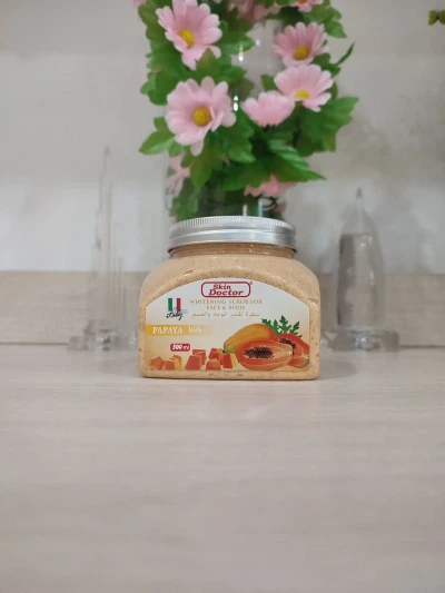 Отбеливающий скраб Papaya 500 грамм — миниатюра 4