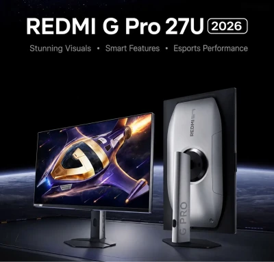 Монитор Redmi G Pro 27U 2026 4K 160Hz / FHD 320Hz/Mini-LED / 1152 зон