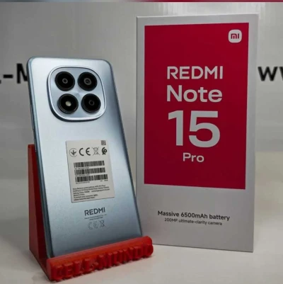Xiаоmi rеdmi nоte 15 16/256Гб pro 5g 6500мач Blackk — миниатюра 3